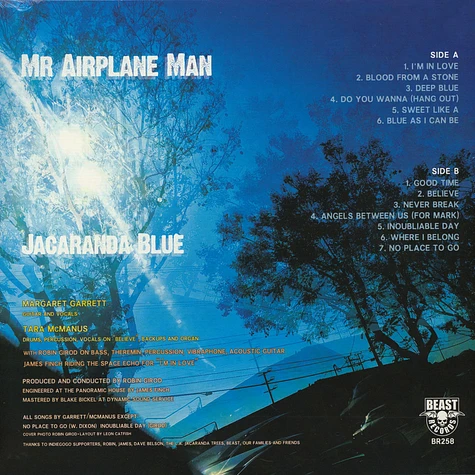 Mr. Airplane Man - Jacaranda Blue
