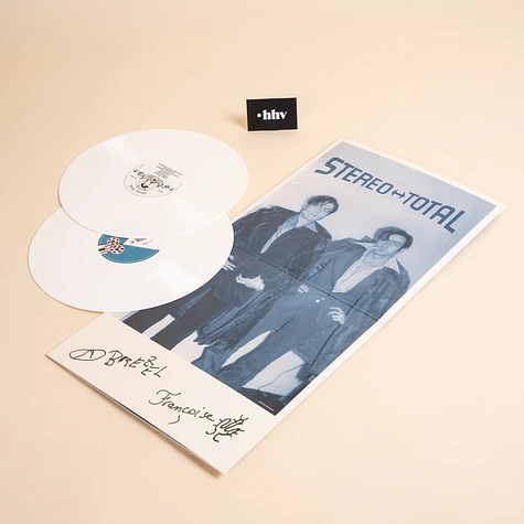 Stereo Total - Ah! Quel Cinéma! HHV Exclusive White Vinyl Deluxe Edition