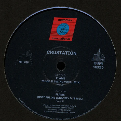 Crustation - Flame Mood II Swing Remixes