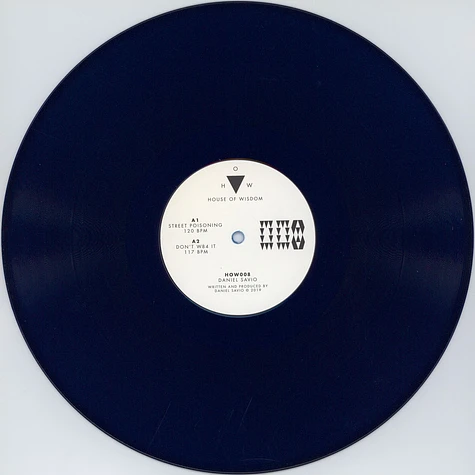 Daniel Savio - Street Poisoning Transparent Blue Vinyl Edition