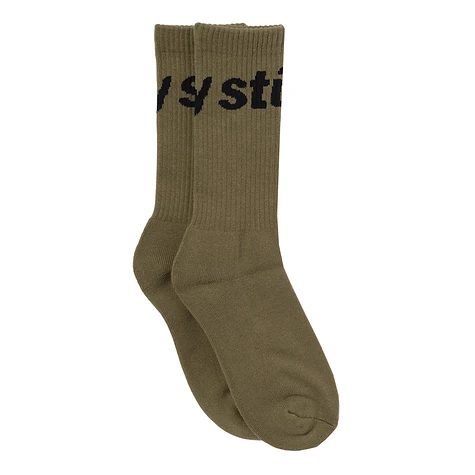 Stüssy - Jacquard Logo Socks