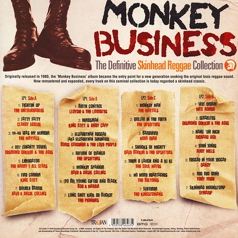 V.A. - Monkey Business: The Definitiv Skinhead Reggae Collection