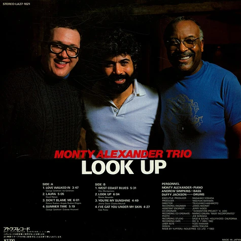The Monty Alexander Trio - Look Up