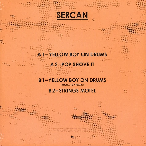 Sercan - Yellow Boy On Drums EP
