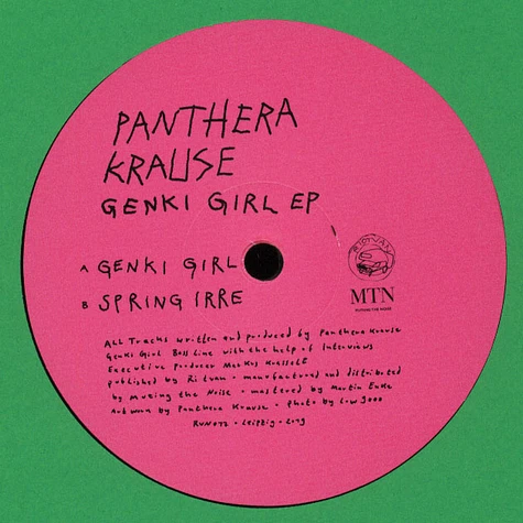 Panthera Krause - Genki Girl EP