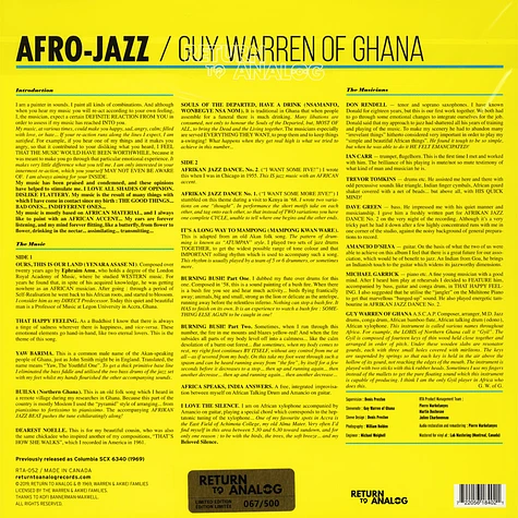 Guy Warren - Afro-Jazz