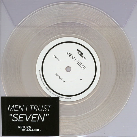Men I Trust - Seven Clear Vinyl Edition