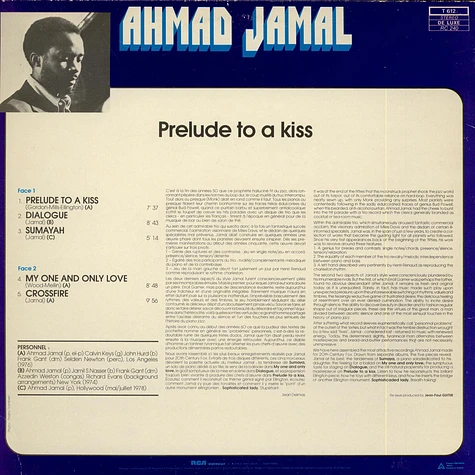 Ahmad Jamal - Prelude To A Kiss