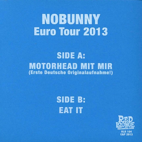 Nobunny - Motorhead Mit Mir