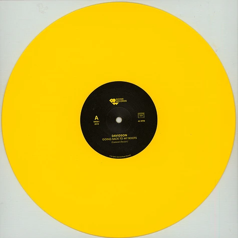 Davidson - Going Back To My Roots Yellow Vinyl Edition