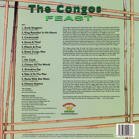 Congos - Feast 180g Edition