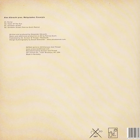 Alex Albrecht - Presents Melquiades: Excerpts Patrice Scott Remix