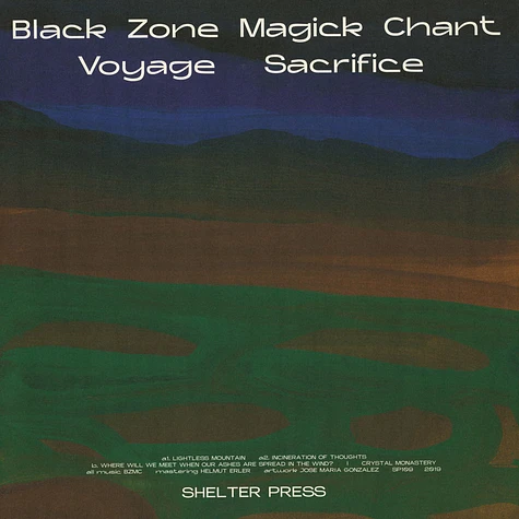 Black Zone Magick Chant - Voyage Sacrifice