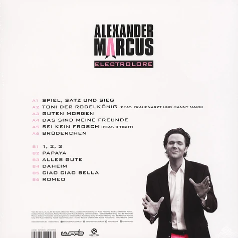 Alexander Marcus - Electrolore Limited Vinyl Edition
