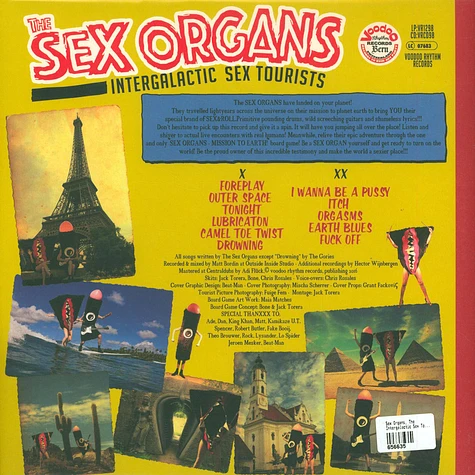 The Sex Organs - Intergalactic Sex Tourists