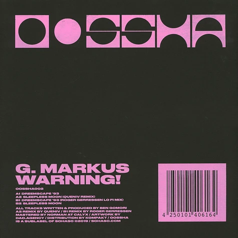 G. Markus - Warning!