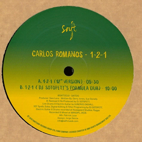 Carlos Romanos & DJ Sotofett - 1-2-1