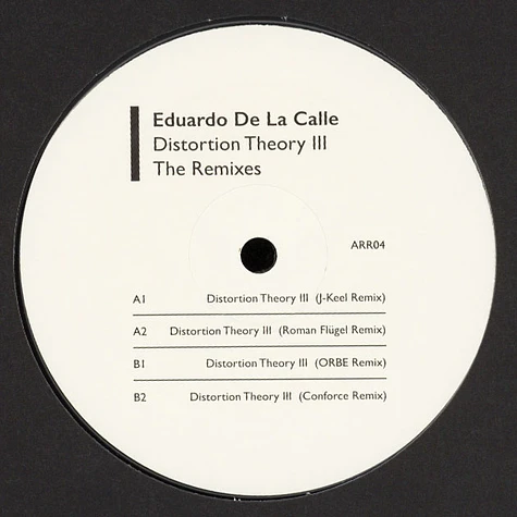 Eduardo De La Calle - Distortion Theory III - The Remixes