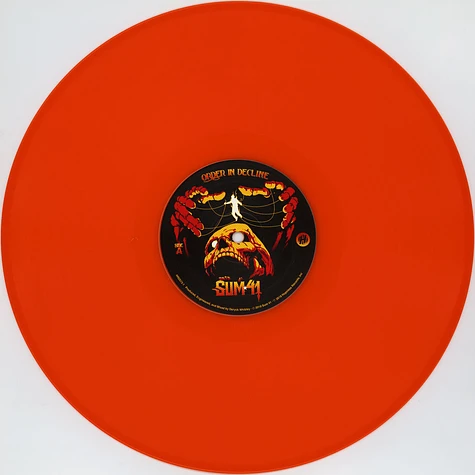 Sum 41 - Order In Decline Limited Translucent Orange Vinyl Edition