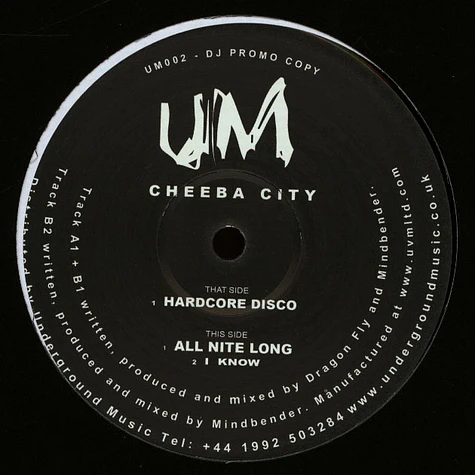 Cheeba City - Hardcore Disco
