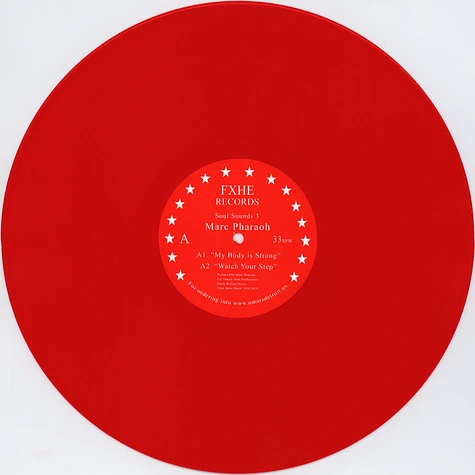 Marc Pharaoh - Soul Sounds 3 Red Vinyl Edition