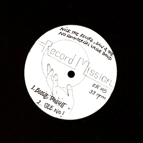 Nick The Record, Dan & The No Commercial Value Band - Record Mission 5