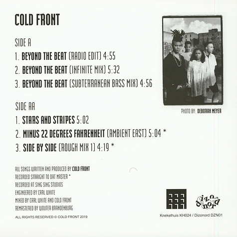Cold Front - Beyond The Beat