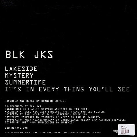BLK JKS - Mystery EP