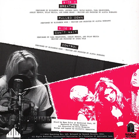 Keegan DeWitt / Akergirls (Cara Delevigne / Ashley Benson / Amber Heard) / Elisabeth Moss - OST Her Smell Colored Vinyl Edition