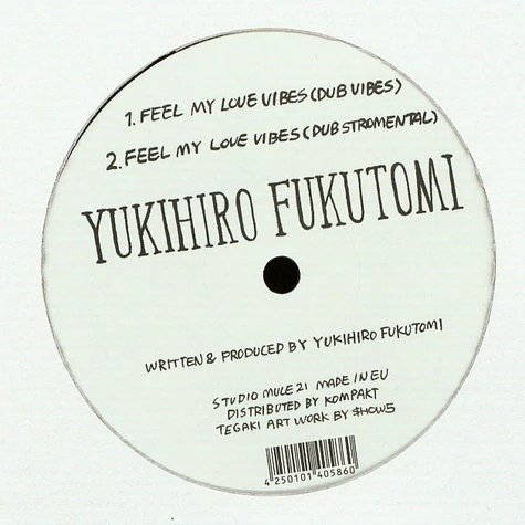 Yukihiro Fukutomi - Feel My Love Vibes