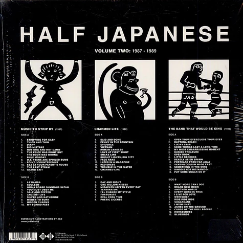 1/2 Japanese - Volume Two: 1987 - 1989