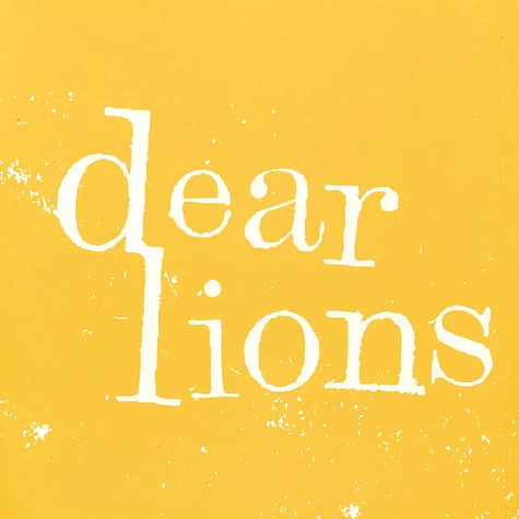 Dear Lions - Dear Lions