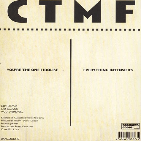 Wild Billy Childish & CTMF - You're The One I Idolise