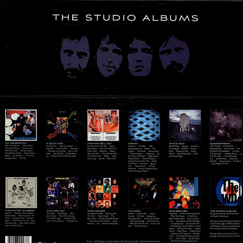 The Who - The Studio Albums
