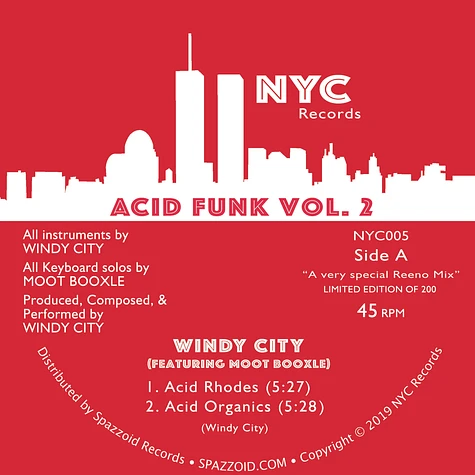 Windy City - Acid Funk Volume 2 Feat. Moot Booxle