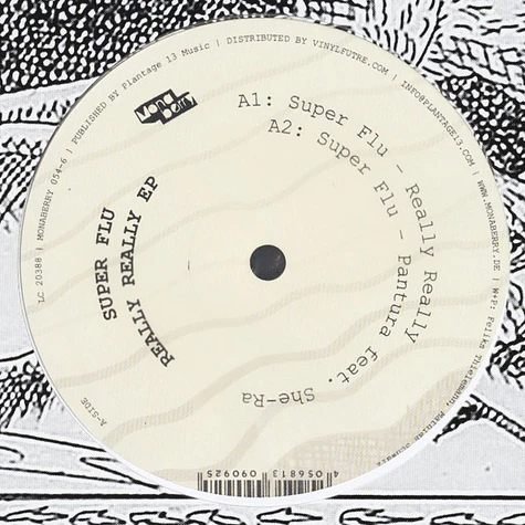 Super Flu - Really Really EP One Sided Vinyl Edition