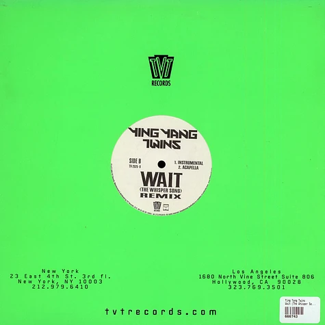 Ying Yang Twins - Wait (The Whisper Song) (Remix)