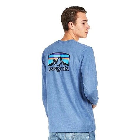 Patagonia - Long-Sleeved Fitz Roy Horizons Responsibili-Tee