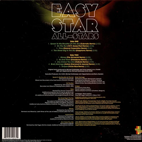 Easy Star All-Stars - Dubber Side Of The Moon