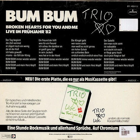 Trio - Bum Bum