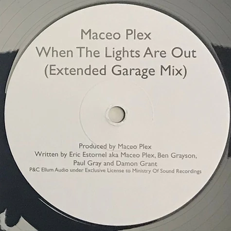 Maceo Plex - When The Lights Are Out Extended Garage Mix