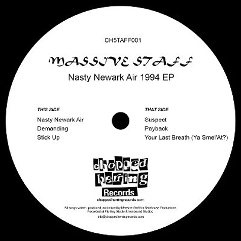 Massive Staff - Nasty Newark Air 1994 EP