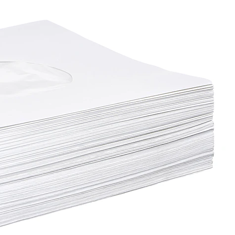 50x 7" Record Inner Sleeves - Innenhüllen (antistatisch / weiß 80 g/m²)