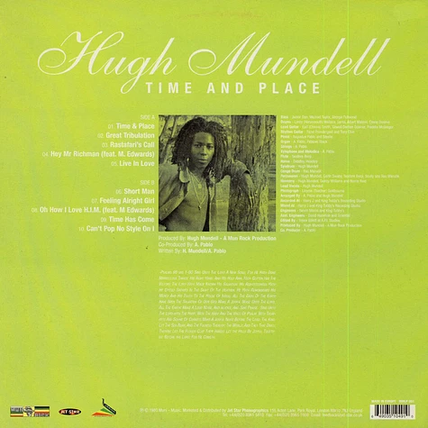 Hugh Mundell - Time And Place