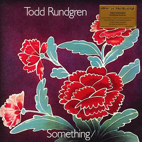 Todd Rundgren - Something / Anything? Colored Vinyl Edition