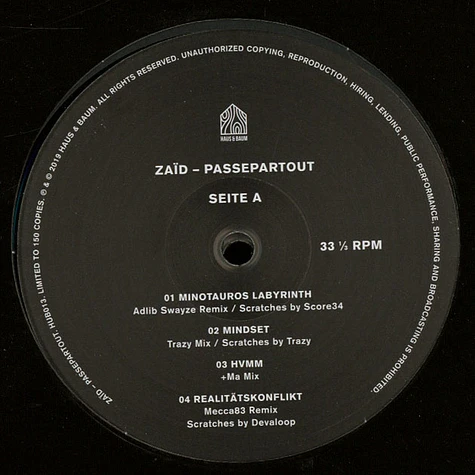 Zaid - Passepartout