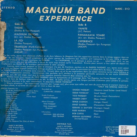 Magnum Band - Experience