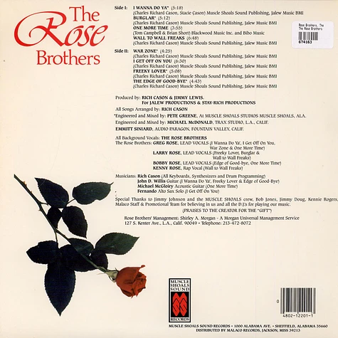 The Rose Brothers - The Rose Brothers
