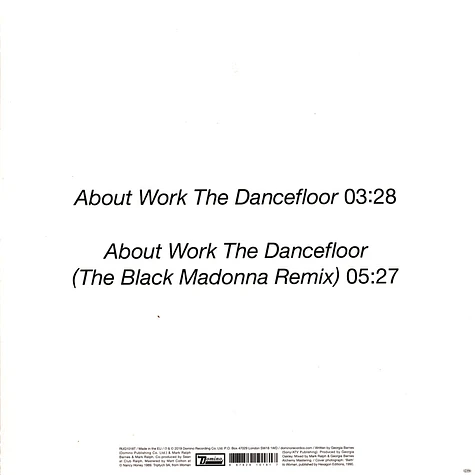 Georgia - About Work The Dancefloor