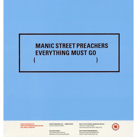 Manic Street Preachers - Everything Must Go Deluxe Edition